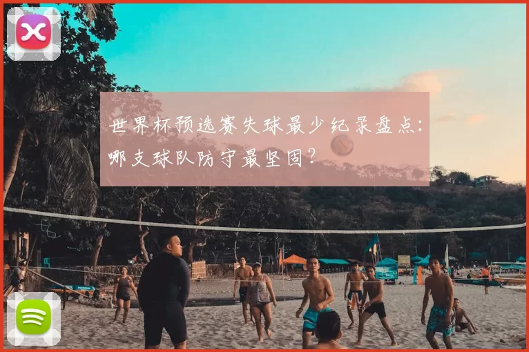 世界杯预选赛失球最少纪录盘点:哪支球队防守最坚固?
