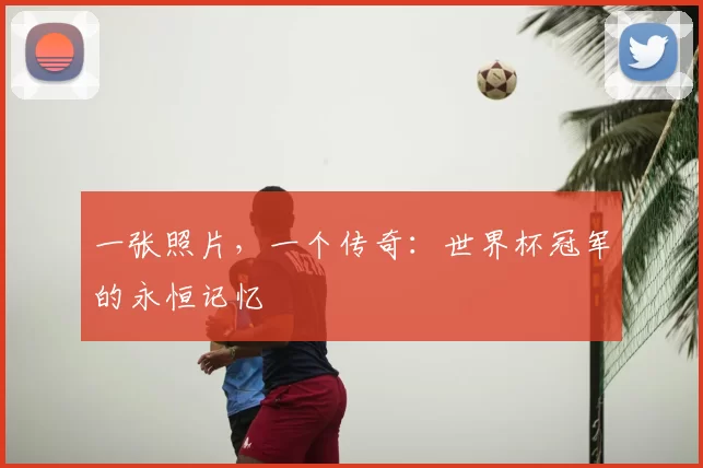 一张照片,一个传奇:世界杯冠军的永恒记忆